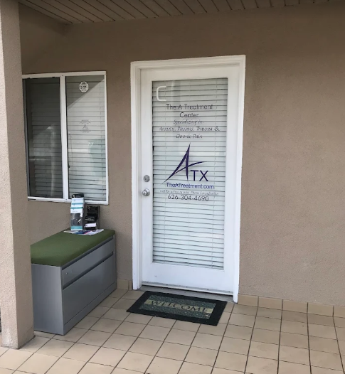 The A Treatment Center office entrance